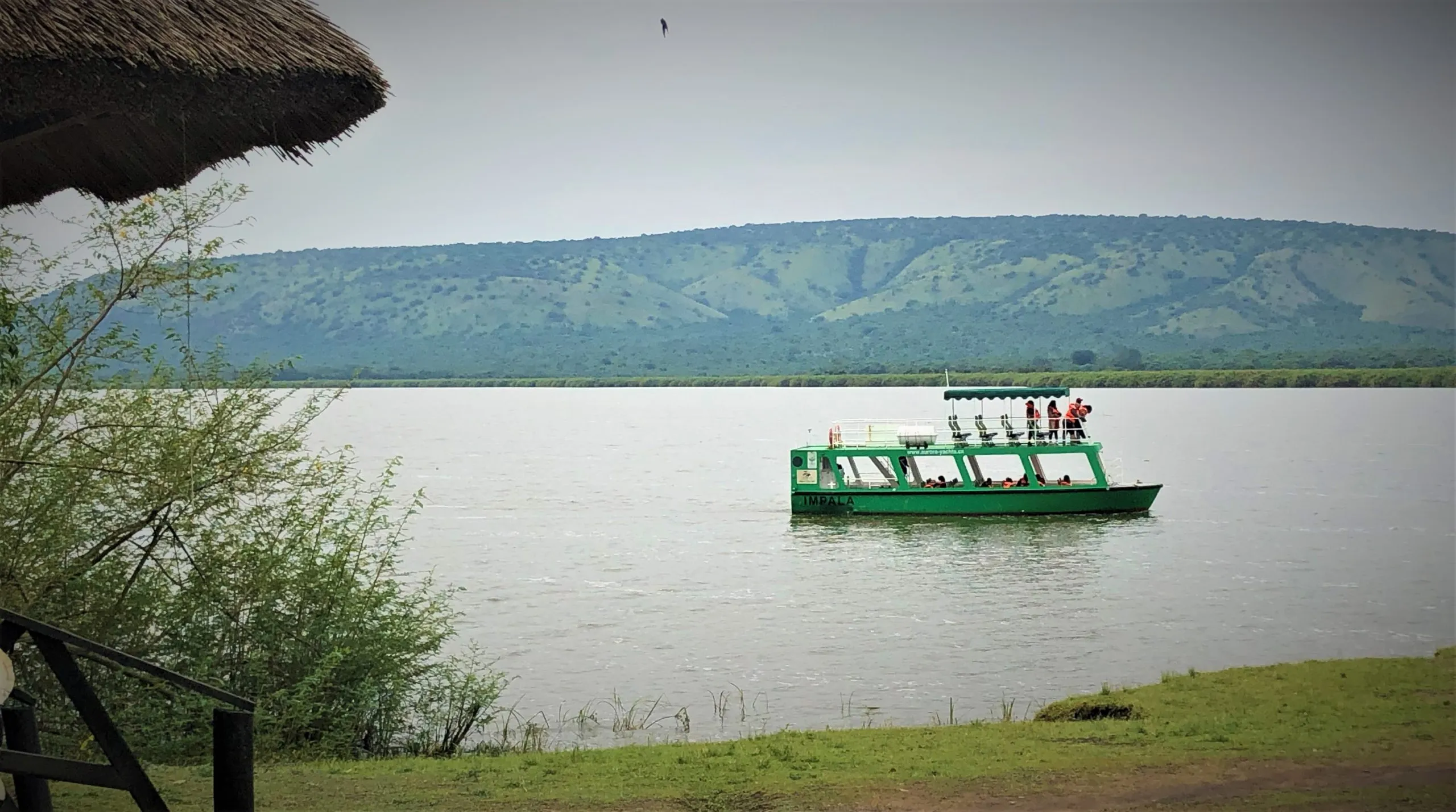 Boat cruise safari at Lake Mburo National Park