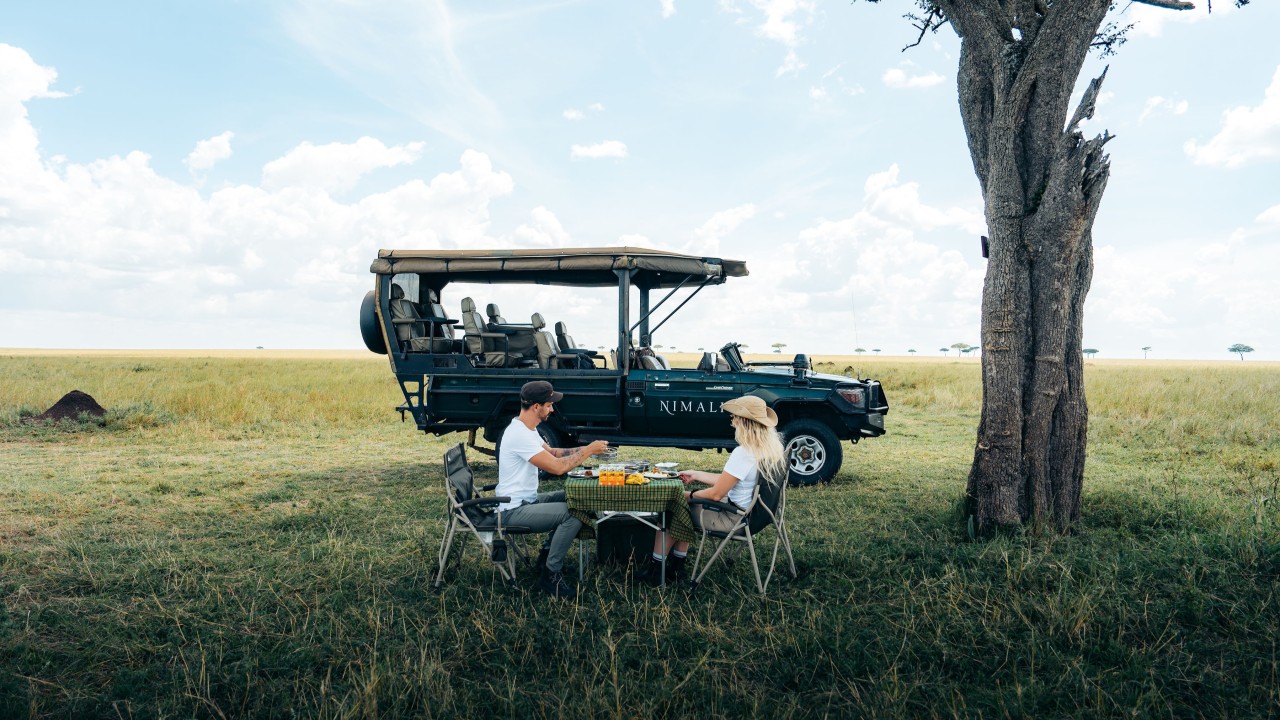 Dinner in the wild safari experience