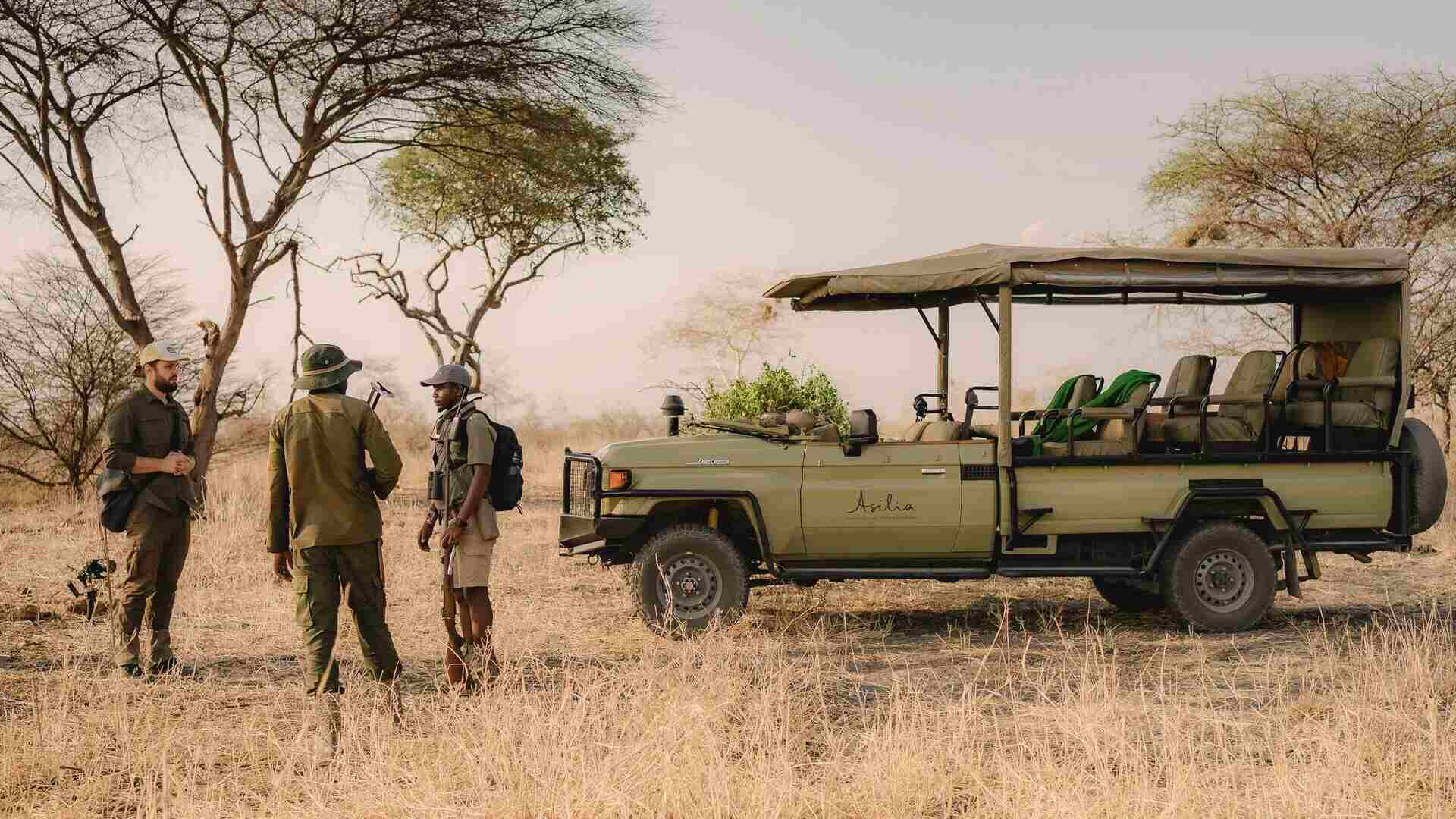 Exploring the wilderness in Ruaha Tanzania