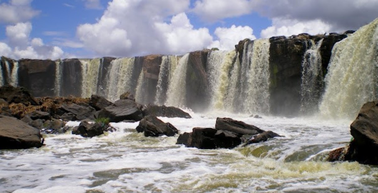 Filming 14 Falls in Ol Donyo Sabuk National Park