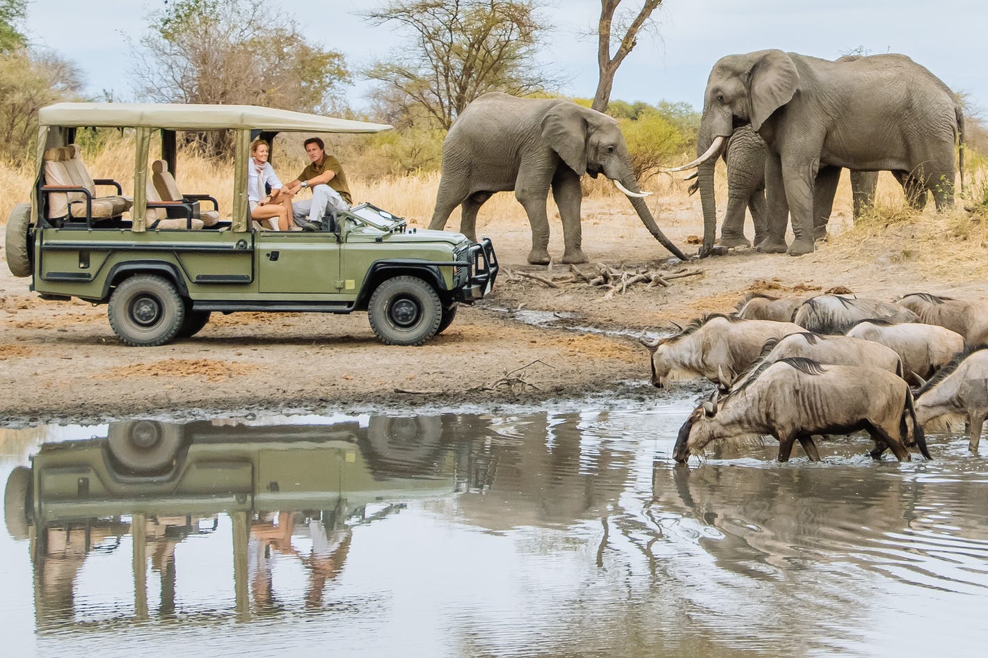 Game drive at Lake Manyara National Park
