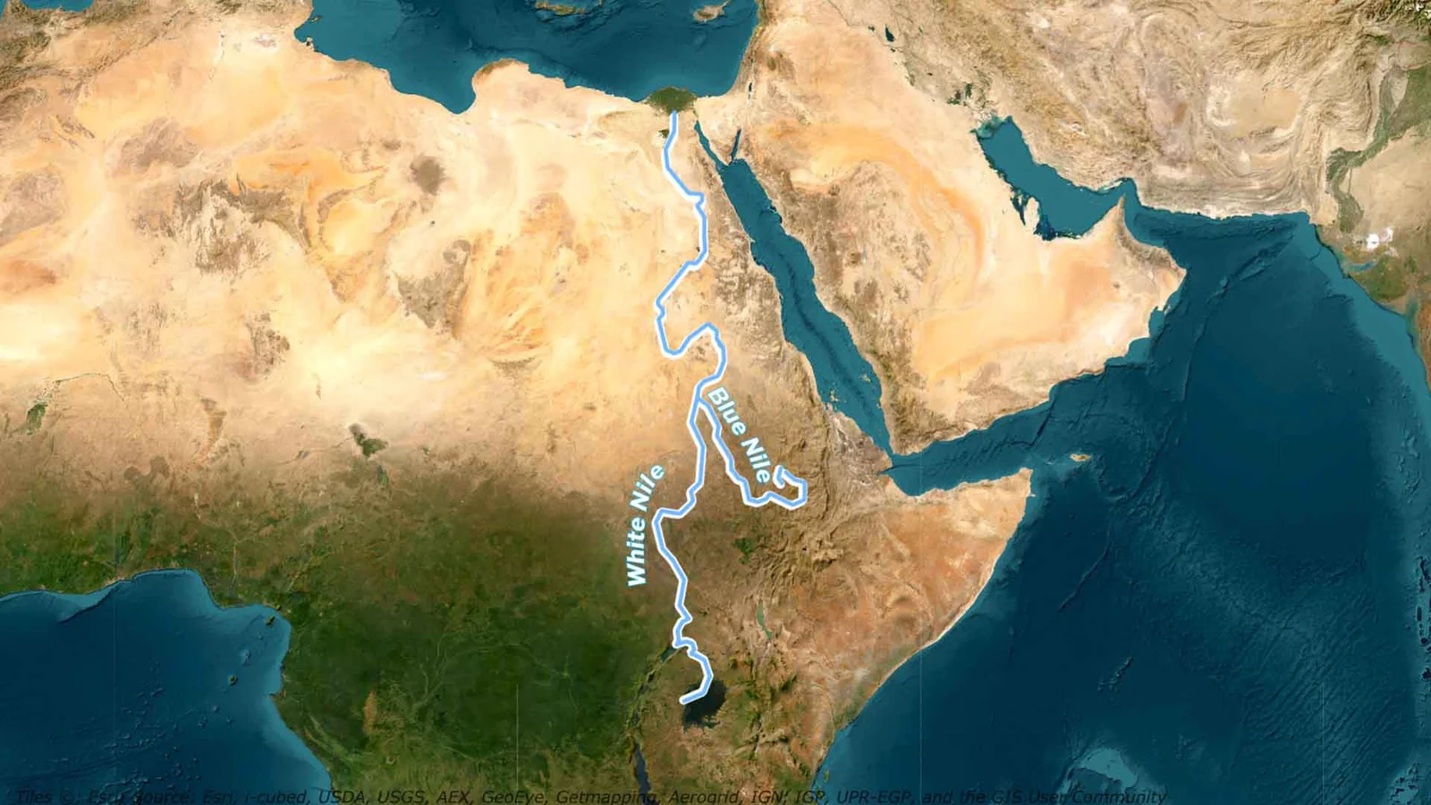 Geography of the Nile River