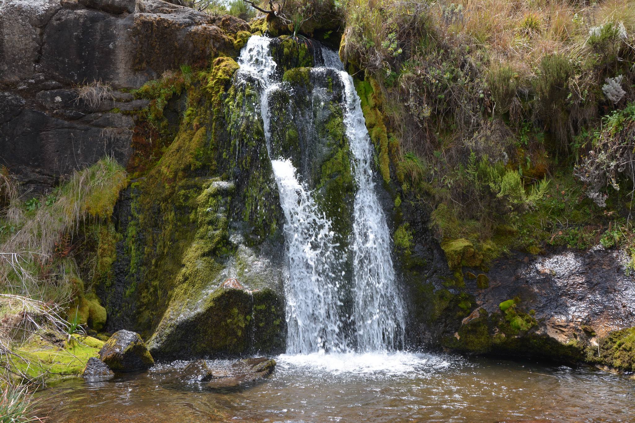 Mwakipembo Waterfalls in Kitulo National Park