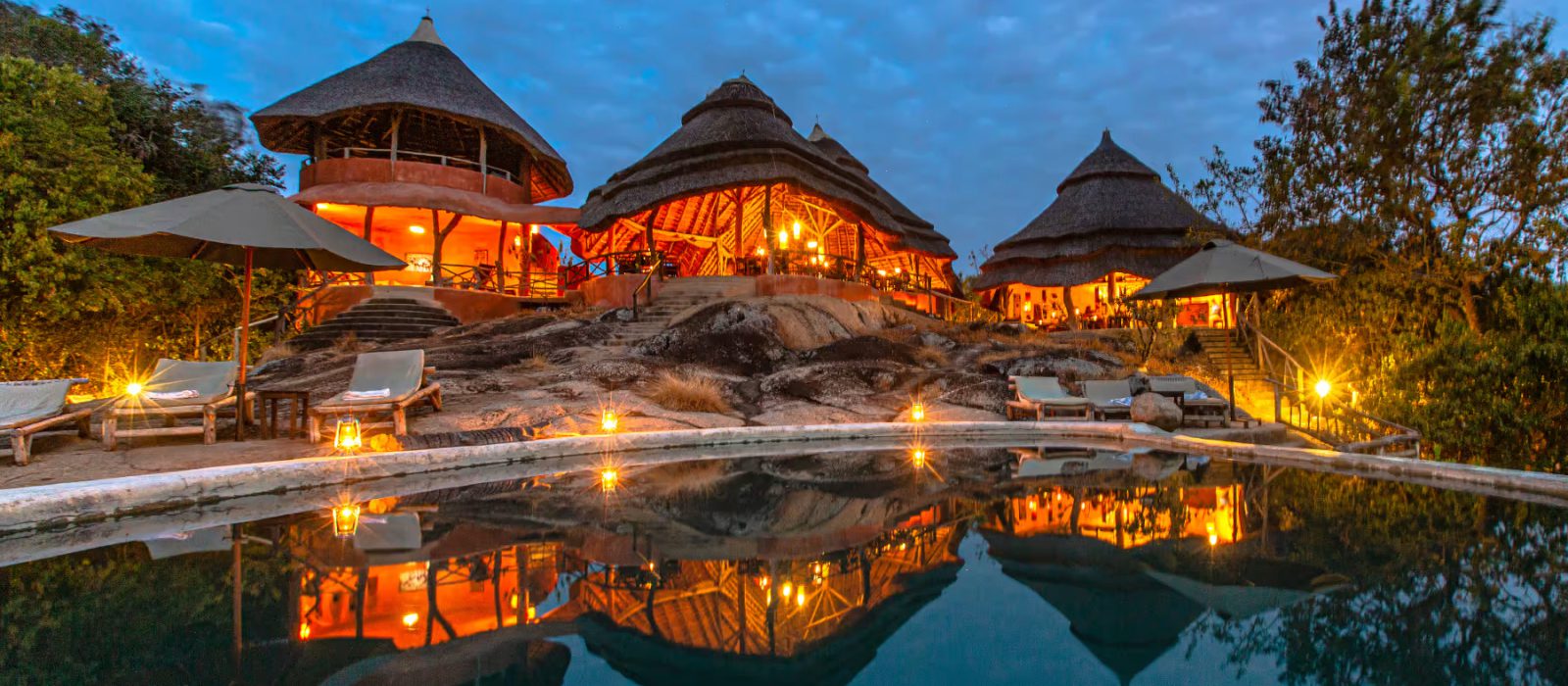Mihingo Lodge in Lake Mburo National Park
