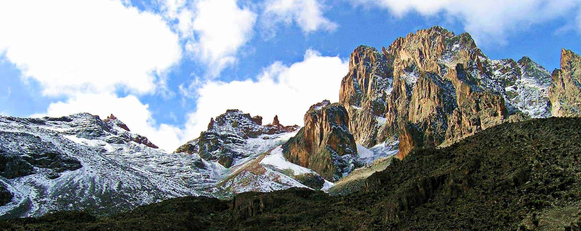 Mount Kenya National Park Snow Peaks