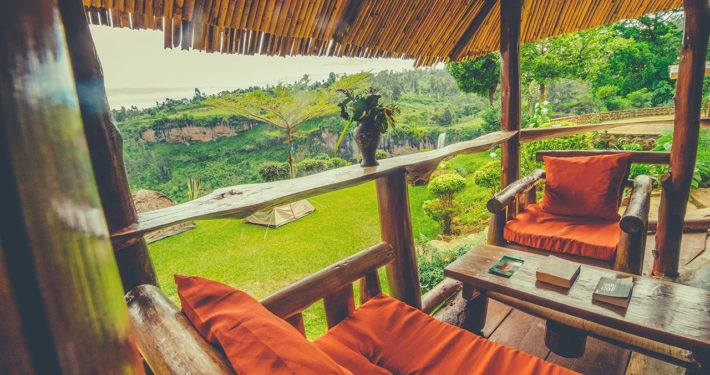 Accommodations at Sipi Falls, Uganda