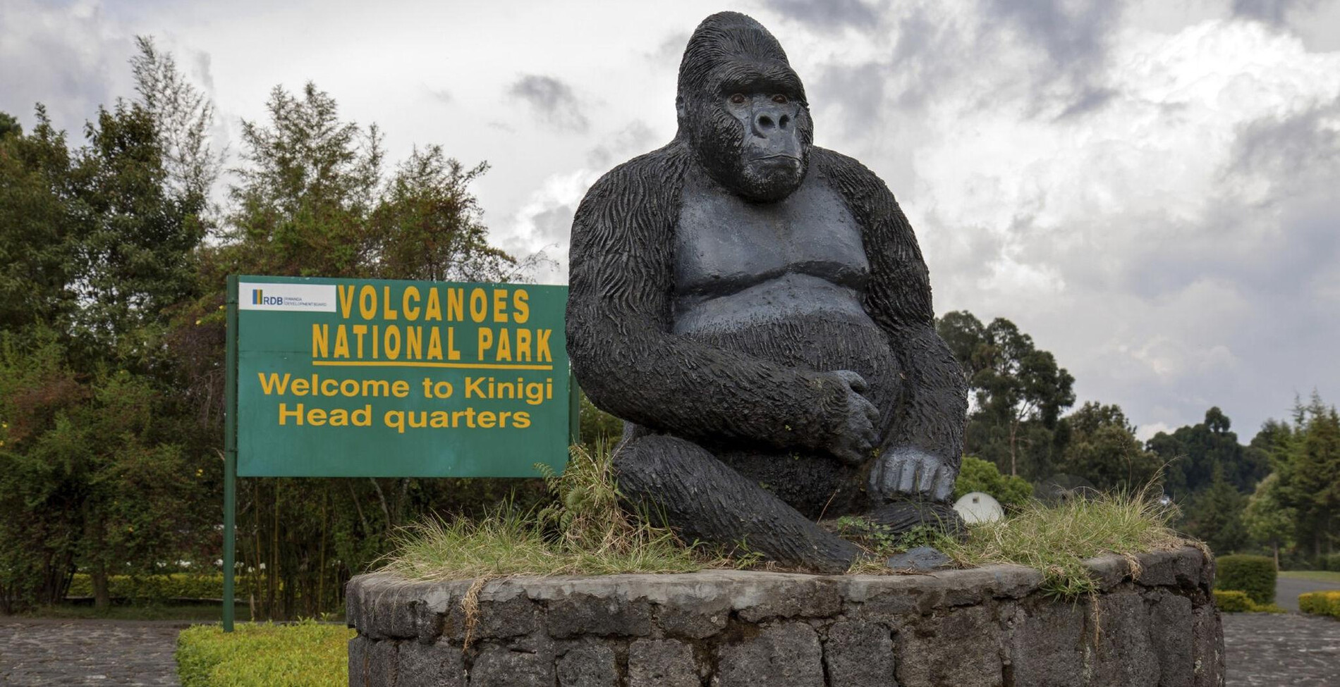 Entrance to Volcanoes National Park in Rwanda, the gateway to unforgettable mountain gorilla trekking adventures with Boots in the Jungle Safaris.