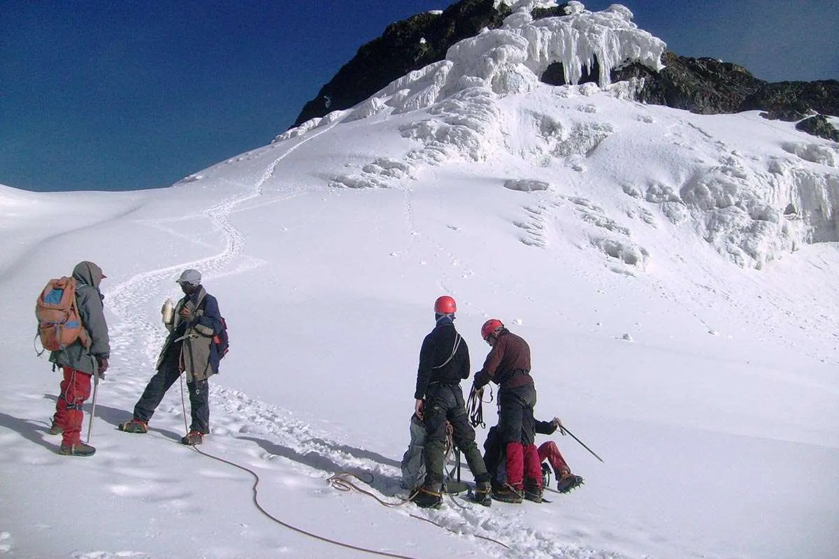 Hiking Mount Rwenzori in Uganda