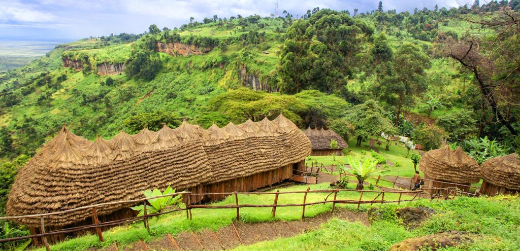 Lacam Lodge at Mount Elgon National Park