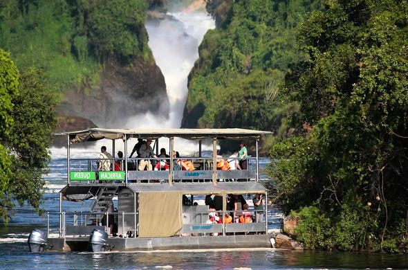 Murchison Falls National Park view in Uganda
