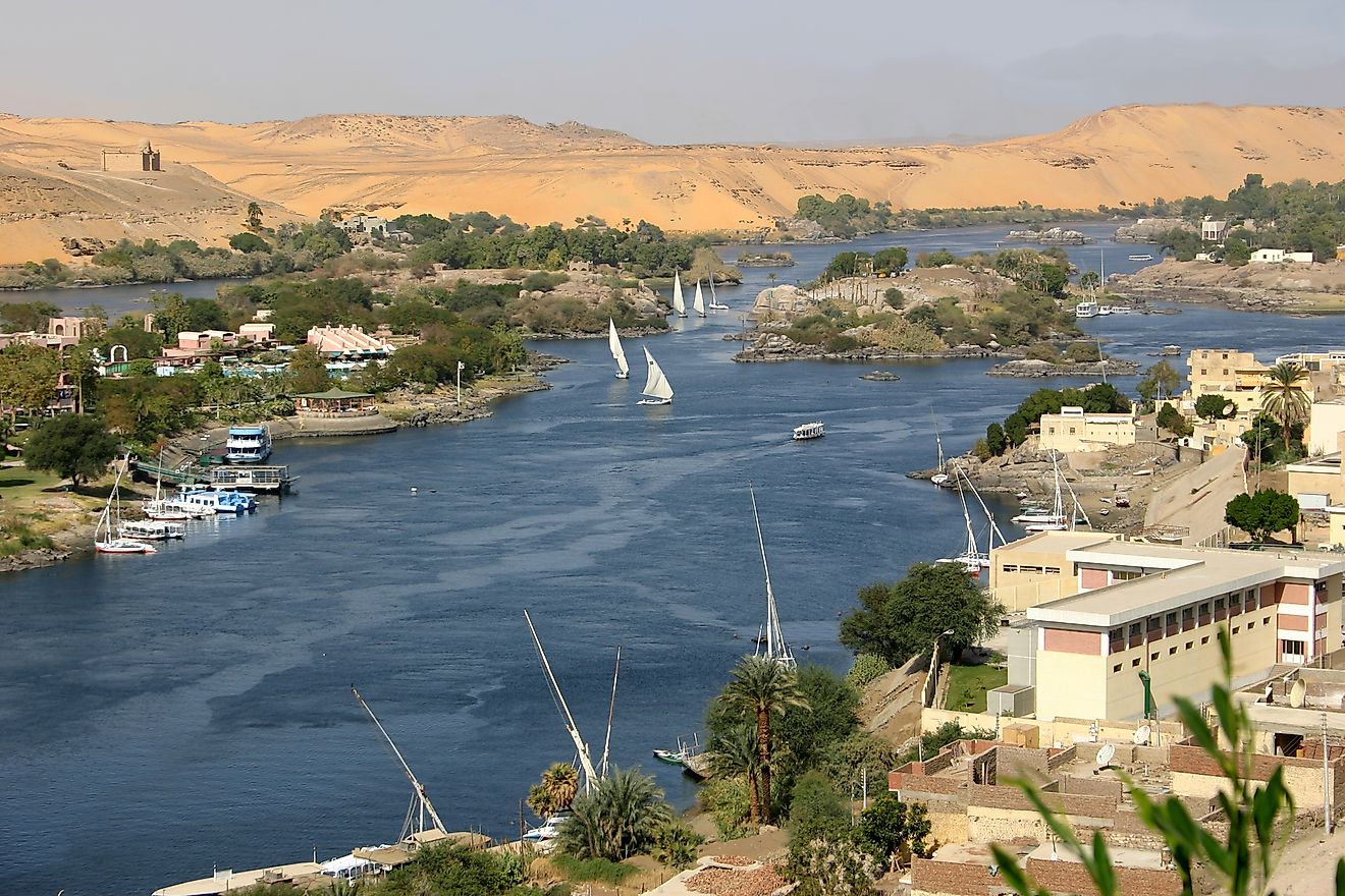 Nile River in Uganda