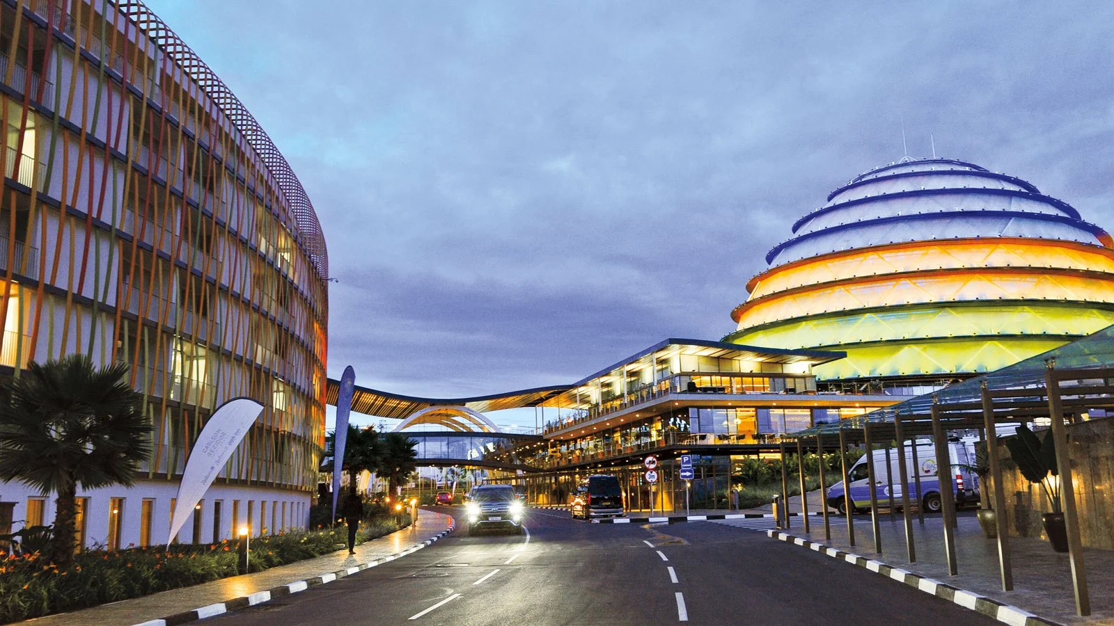 Kigali City Rwanda panoramic view showcasing the clean streets, beautiful hills, and urban landscape during a Kigali city tour.