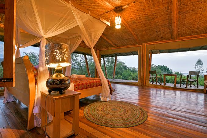 Rwenzori Marathon accommodation reception area